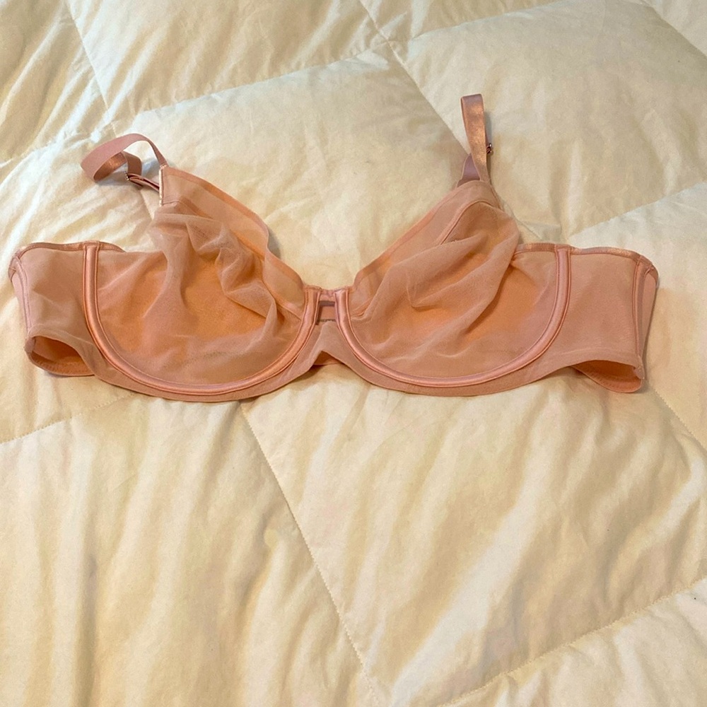 Curvycouture Stretch Mesh Bra 42C